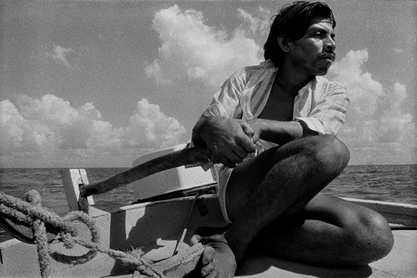 Luis Ohada at sea