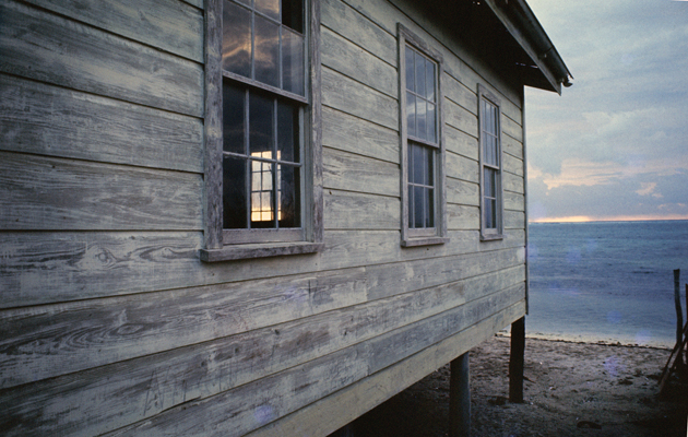 house on beach, Belize